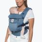 Mobile Preview: Ergobaby Adapt Mesh Oxford Blue mit Baby
